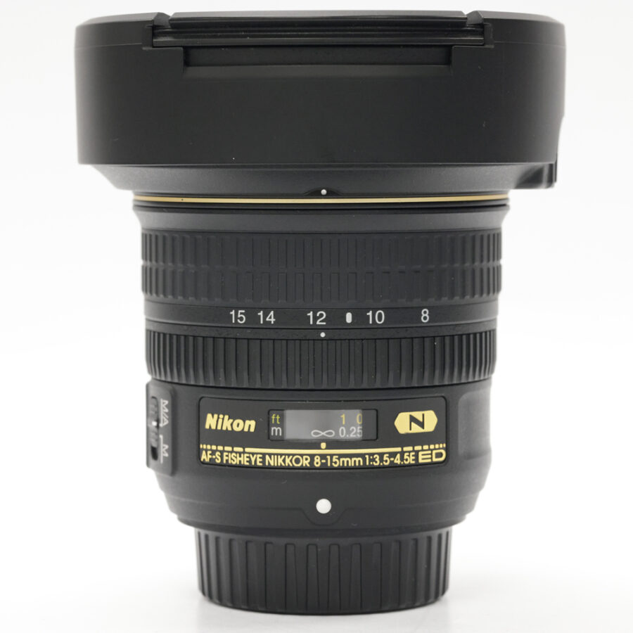 USED Nikon 8-15mm F3.5-4.5 AF-S E ED Fisheye STK 43589