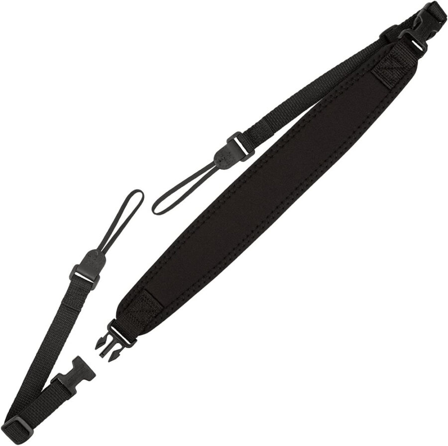 OP/TECH USA Fashion Strap – Tracolla Neoprene 3/8" Per Fotocamera, Regolabile E Lavabile