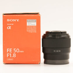 USED Sony FE 50mm F1.8 Boxed - STK: 40103