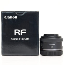 USED Canon RF 50mm F1.8 STM - Mint Minus & Boxed ST43342