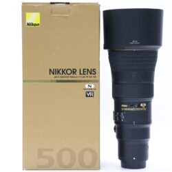 USED Nikon AF-S 500mm F5.6E PF ED VR Boxed STK 43298