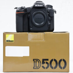 USED Nikon D500 DSLR Camera Boxed - 12K Acts - Mint Minus STK 43620