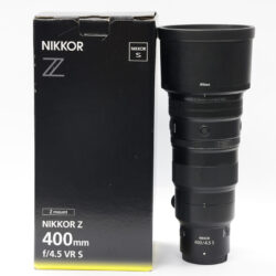 USED Nikon Z 400mm F4.5 VR S Boxed STK 43149
