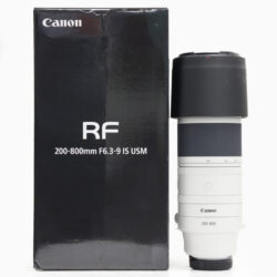 USED Canon RF 200-800mm F6.3-9 IS USM Boxed STK 43401