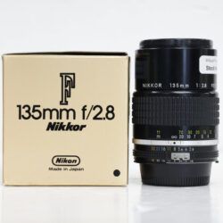 USED Nikon 135mm F2.8 Ais Mint Minus & Boxed stk 43303