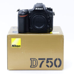 USED Nikon D750 DSLR Boxed - 25K Shutter Count