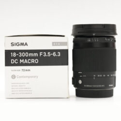 USED Sigma 18-300mm f3.5-6.3DC OS Macro STK 42675 Canon EF Mount