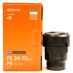 USED Sony FE 24-70mm F4 ZA OSS Boxed - STK 43171
