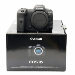 USED Canon EOS R5 Camera Body Mint & Boxed  100 Acts - STK 43638