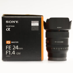 USED Sony FE 24mm F1.4 GM Boxed STK 43217