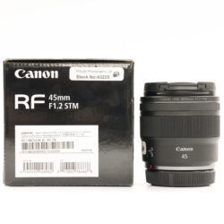 USED Canon RF 45mm F1.2 STM Mint & Boxed STK 43225