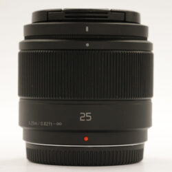 USED Panasonic 25mm F1.7 Aspherical M 4/3 Mount  STK 43261