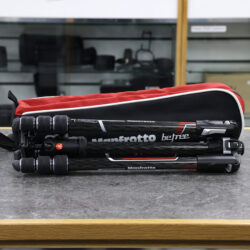 USED Manfrotto BeFree  Carbon Fibre Tripod MKBFRTC4-BH- 9KG Max Load STK 43284