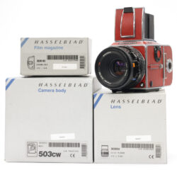 USED Hasselblad 503CW Complete Camera - Rare Ruby Red STK: 43346 - 80MM @ Service