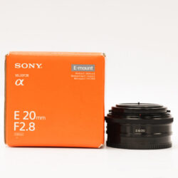 USED Sony E 20mm F2.8 Boxed STK: 43356