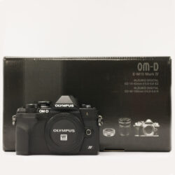 USED Olympus OMD E-M10 Mark 1V Camera Body - TBC actautions Boxed STK 43375