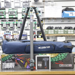 USED 3 Legged Thing Tommy Carbon Fibre Tripod + Half Bowl - 60KG Load Capacity