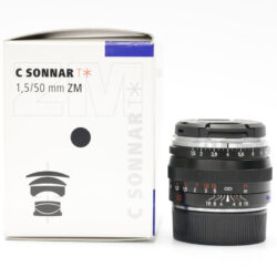 USED Carl Zeiss 50mm F1.5 ZM C Sonnar T* Leica-M STK: 43459