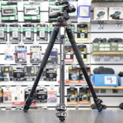 USED Manfrotto 190XPRO3 Aluminium Tripod + MHXPR0-3W Head - 12KG Load Capacity STK 43464