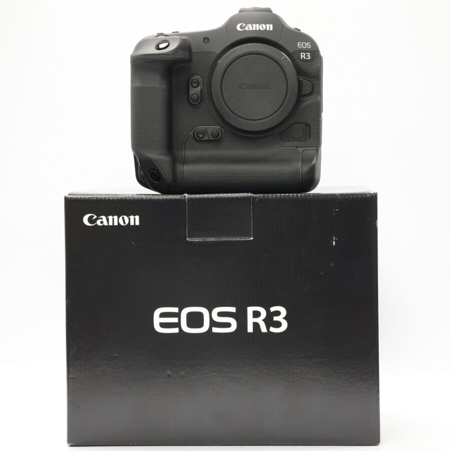 USED Canon EOS R3 Camera Body Mint Minus & Boxed – 16K Acts – STK 43486