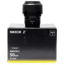 USED Nikon Z 50mm F1.8 S Boxed  Stock: 43528