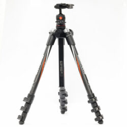 USED Manfrotto BeFree  Carbon Fibre Tripod MKBFRC4-BH- 4KG Max Load STK 43605