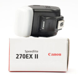 USED Canon 270EX II Speedlite Flash Boxed STK 43622