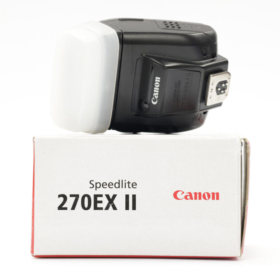USED Canon 270EX II Speedlite Flash Boxed STK 43622