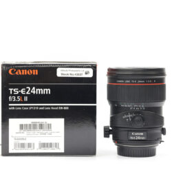 USED Canon TS-E 24mm F3.5 L II Tilt Shift Mint Minus & Boxed STK: 43637